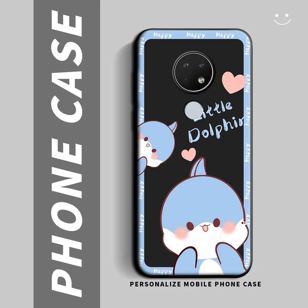 Shockproof Silicone Soft TPU Phone Case with Fashion Cartoon Design