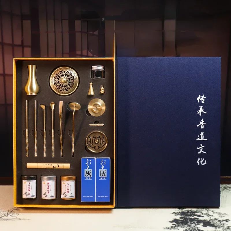 Decoration Supplies Incense Stove Agarwood Powder Molding Incense Printing Tools Set