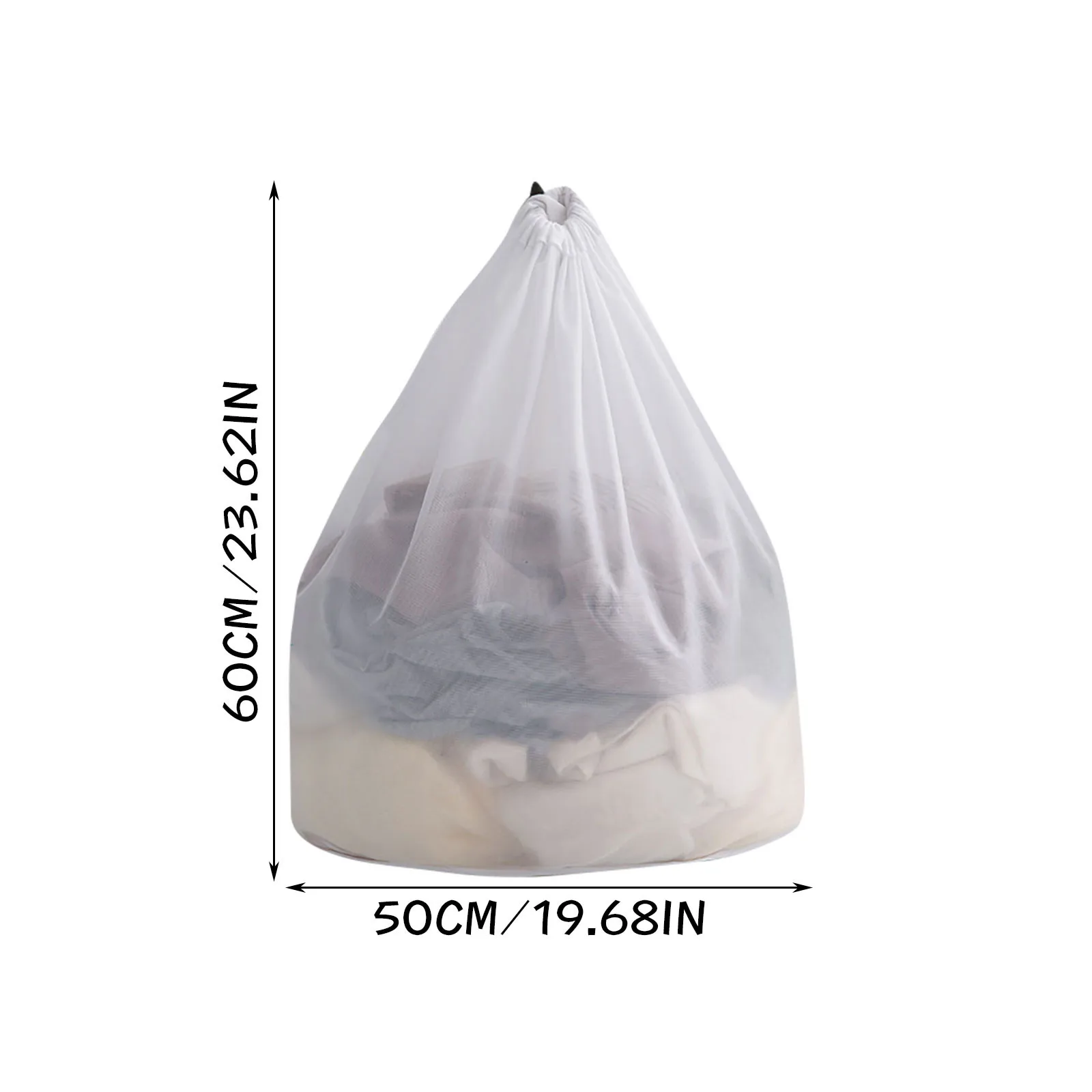 Practical Large Washing Net Bags, Durable Fine Mesh Laundry Bag With Lockable Drawstring 3