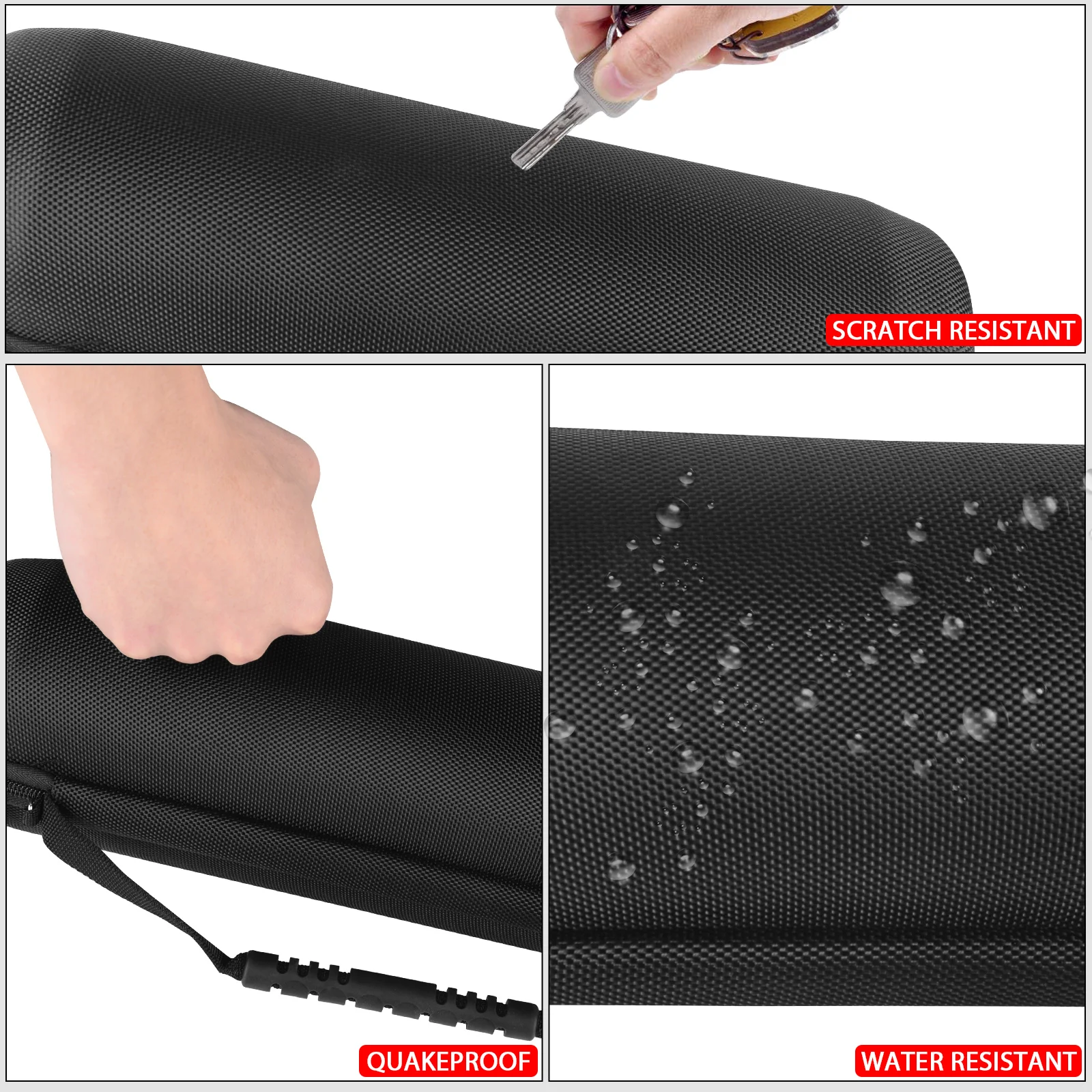 Shield Speaker Case Compatible with JBL Charge 5, Charge 4 Portable Bluetooth Speaker Case