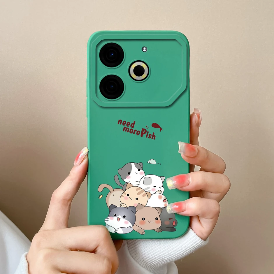 Cute Cartoon Dinosaur Silicone Phone Case – Ultrathin Hot Design s Coque