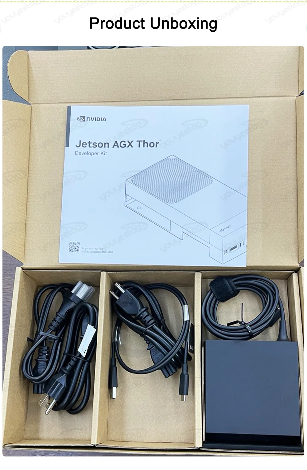 NVIDIA Jetson AGX Thor Developer Kit 2070 TFLOPS AI Performance 128GB LPDDR5X A