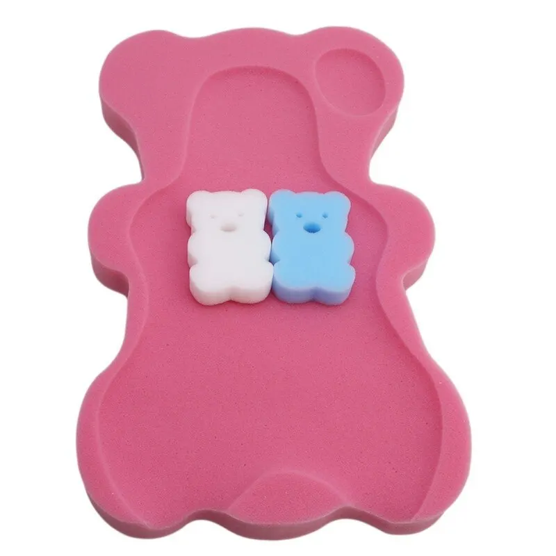 Baby Bath Sponge Baby Shower Sponge Baby Bath Sponge Soft Infant Bath Skid Proof Mat Newborn