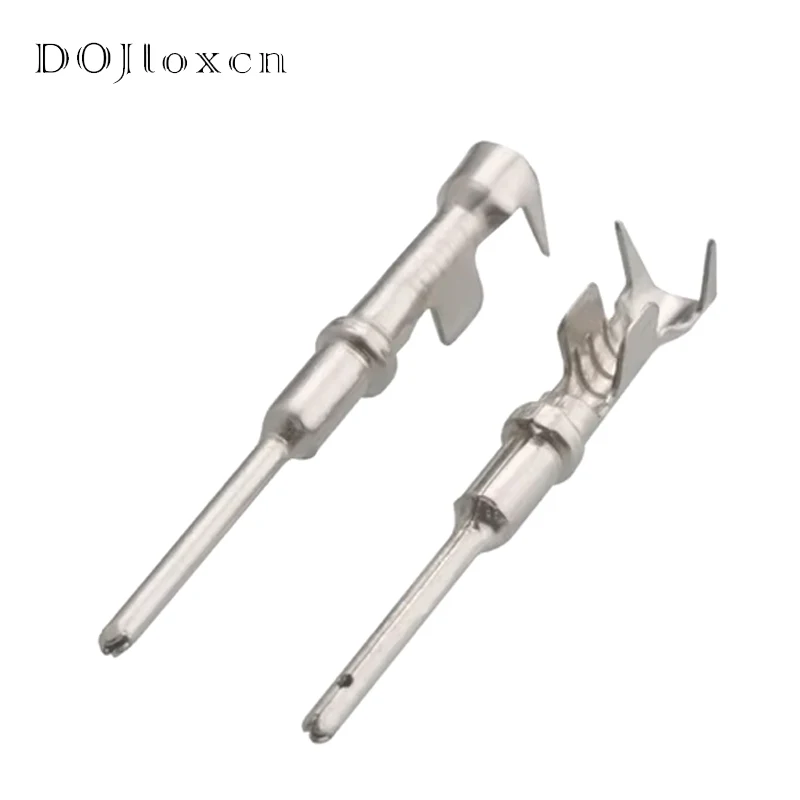 20/50/100/200/Pcs 1.0 Elcetric 플러그 압착 단자 DTM 핀 자동 삽입 스프링 원형 배선 단자 1062-20-0122 1060-20-0122