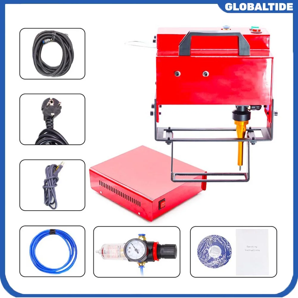 

Pneumatic metal steel pipe and steel plate mold engraving machine Portable stainless steel coding machine Marking machine