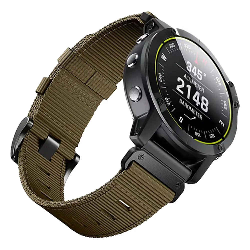 QuickFit Nylon Watchband - Versatile and Durable Strap in Multiple Sizes