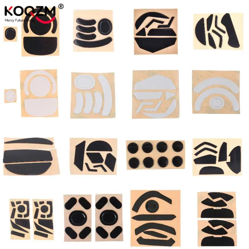 1Set/2Set Mouse Feet Curve Edge Mouse Skates Per Logitech G102/G203/Gpro/G300/Mx Master2S/Mx Anywhe3 Sostituzione Mouse Da Gioco