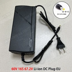 Smart Intelligent Fast Charger for Lithium Battery Packs, 2A - 5A, Multi - Voltage (36V - 72V) (DC 60V 16S 67.2V - EU)