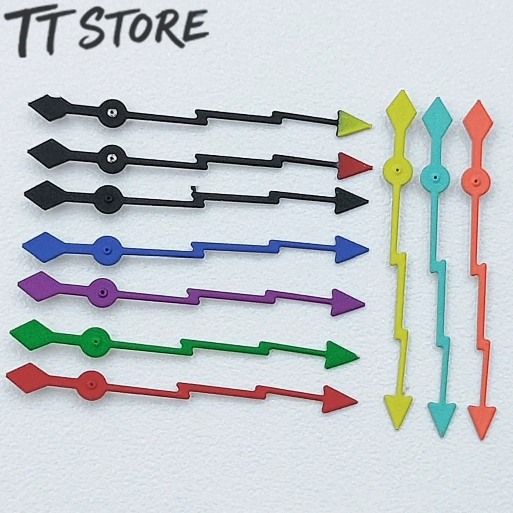 Watch Accessories NH35 13MM Hands Lightning Second Watches Needles Fit NH35 4R35 NH36 4R36 Movement Replacement Parts