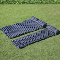 Outdoor Camping Double Inflatable Mattress Extra Wide Sleeping Pad Ultralight Folding Bed Sleeping Mat Car Travel Mat 3
