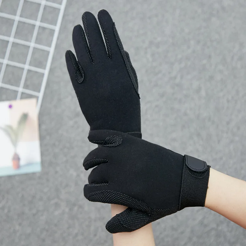 Horse Riding Gloves Equestrian Silicone Mens Womens Unisex Hoseback Riding Gloves Rider Children Equipment Hand Protector