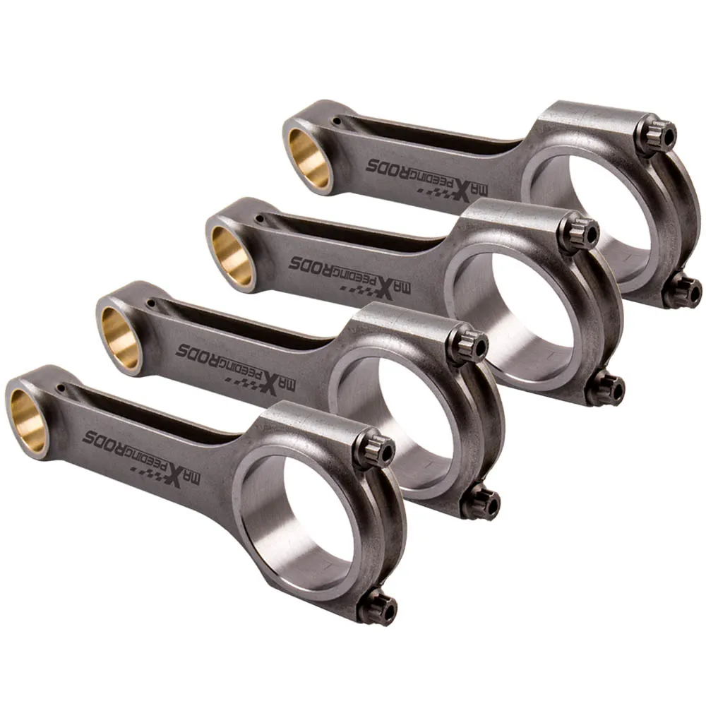4340 H Beam Connecting Rods Conrods for VW 1.9L TDI PD130 PD140 PD150 ARP Bolts |