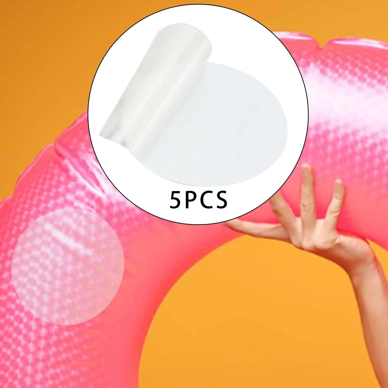 Clear TPU Repair Patch Heavy Duty Self Adhesive Inflatable Tent Tubes Bed Rubber Boat Air Bed Toys