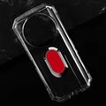 Clear Tpu A Red