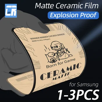 1-3PCS proteggi schermo in ceramica opaca per Samsung Galaxy A32 A42 A52 A72 M62 M51 M31S M21S A51 A71 A53 A50S A30S A20 Soft Film