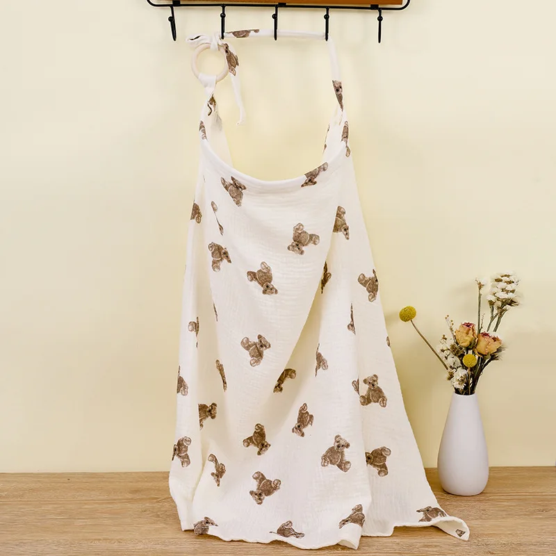 Mother Outing Breastfeeding Cover Cotton Adjustable Privacy Apron Stroller Blanket breastfeeding cover nursing towel