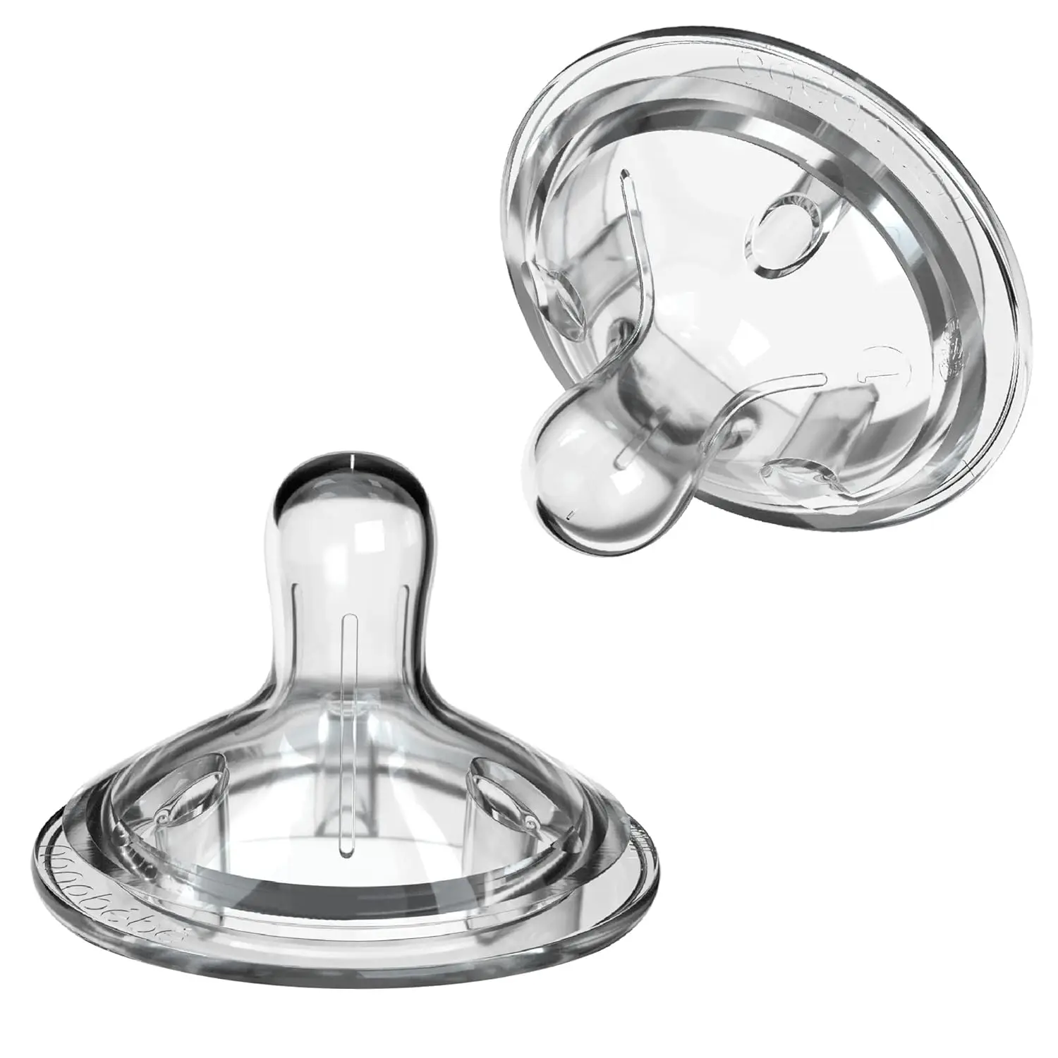 Bottle Accessories, 2PCS Wide Neck Liquid Silicone Nipple