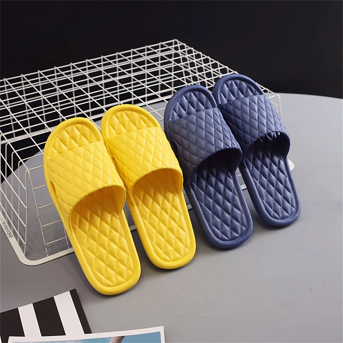 Summer Slippers For Men Women Eva Soft Bottom Slippers Indoor House Slides Flat Sandals Outdoor Beach Shoes Man Flip Flops 5