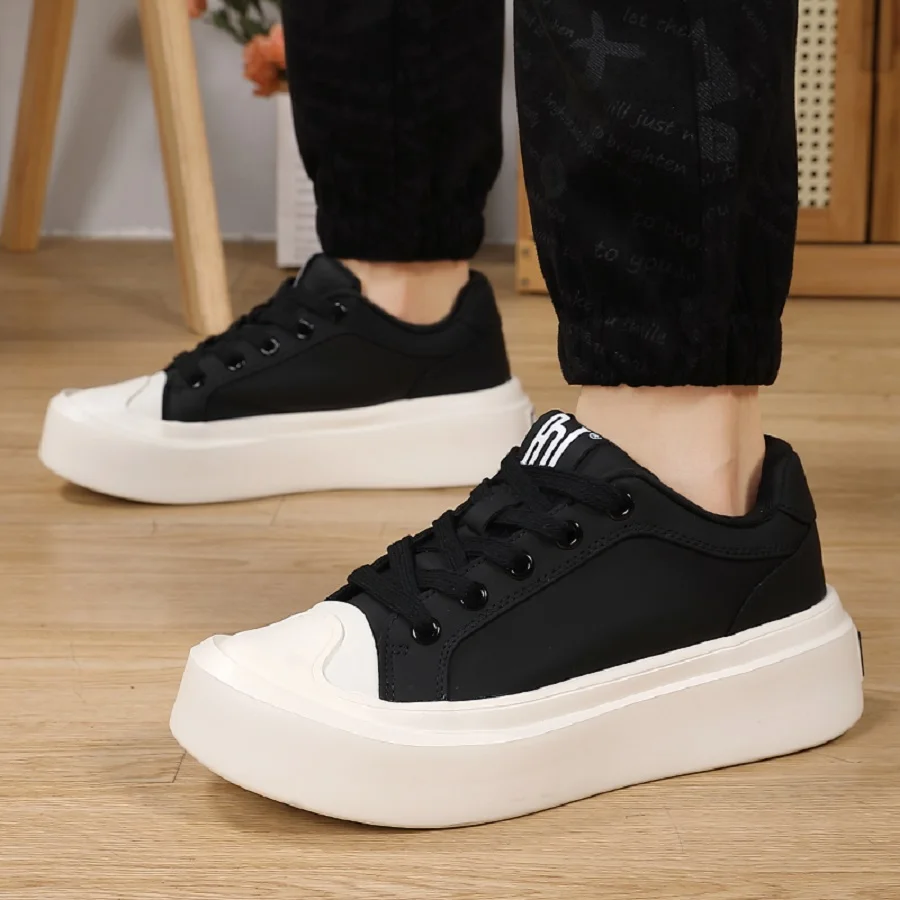 Spring and summer women's shoes male and female couples thick soles small white shoes female low top board shoes all sports casu