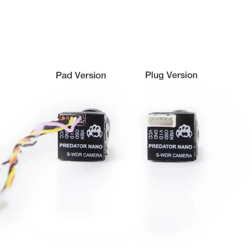 Гоночная камера Foxeer Predator 5 Nano FPV для аксессуаров для радиоуправляемых дронов Sony 1/3″ CMOS-датчик/задержка 4 мс/Super WDR/разрешение 1000TV thumbnail 2