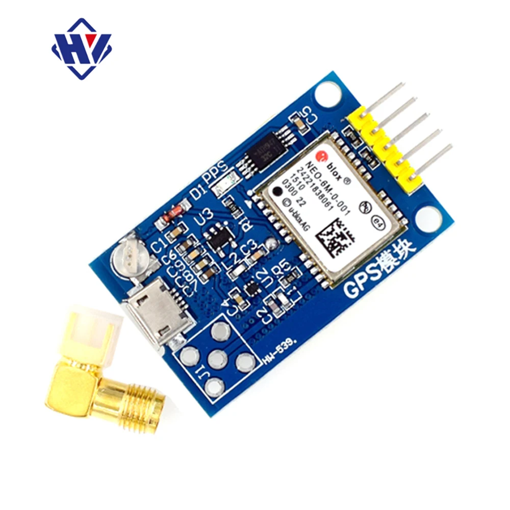 GPS module NEO-6M positioning 51 single chip microcomputer