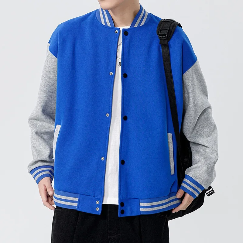 2023 Men's Japanese Baseball Coat Men's Autumn and Winter New Couple Casual Loose Jacket Coat Trend Varsity Jacket  ParkasJacket
