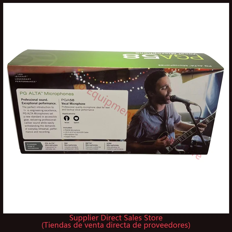 PGA 시리즈 다이나믹 보컬 악기 마이크, 노래 연설용 브랜드 마이크 직접 판매 적합