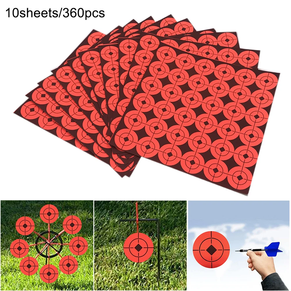 Adhesive Reactivity Target Stickers Target Stickers Shooting