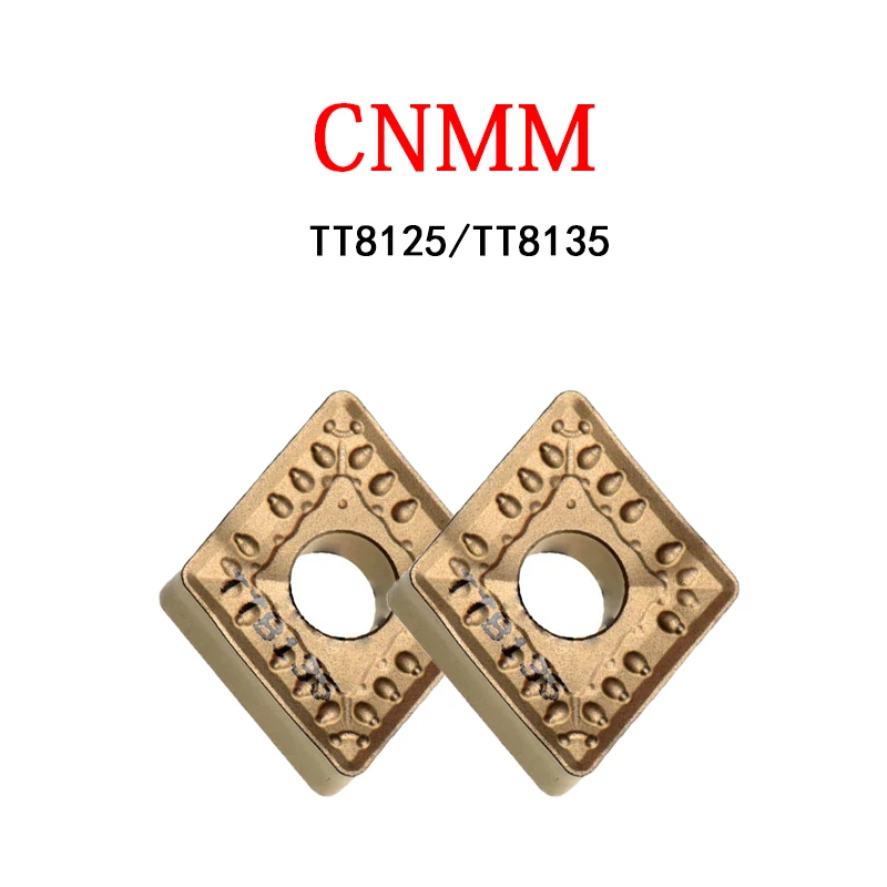 

Оригинальные карбидные вставки CNMM CNMM120408 CNMM160612 CNMM120408RH CNMM160612RX TT8135 TT8125 10 шт. держатель режущего инструмента для токарного станка с ЧПУ