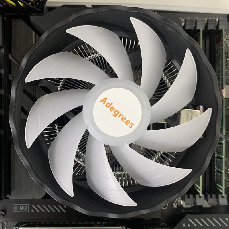 Radiador do Cpu de Pinos para Intel 775 1150 1151 1155 1156 1200 1700 Am3 Am4 X79 X99 Dissipador de Calor - Imagem 5