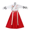 Hanfu Kids Clothes Girls Children Sets Boy Clothing Cosplay Costumes Kung Fu Party Stage Show Vintage Chinese Traditional Dress 2