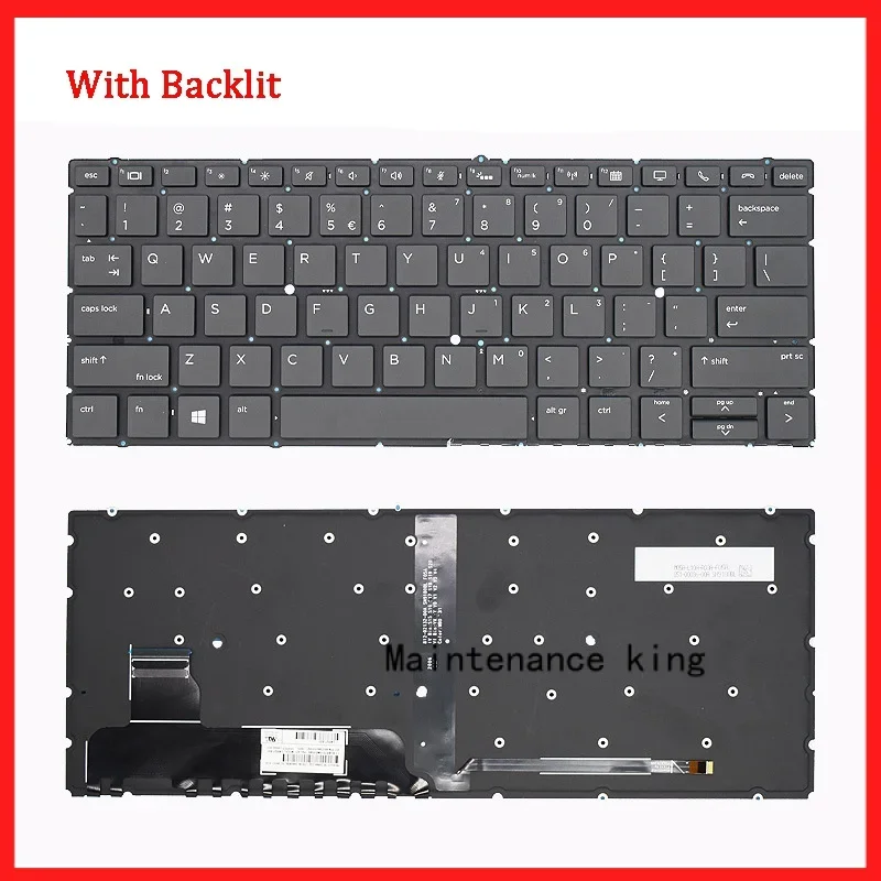 Nuova Tastiera Sostitutiva Per Laptop Originale Compatibile Per Hp Elitebook X360 830 G6 835 730 735 G6