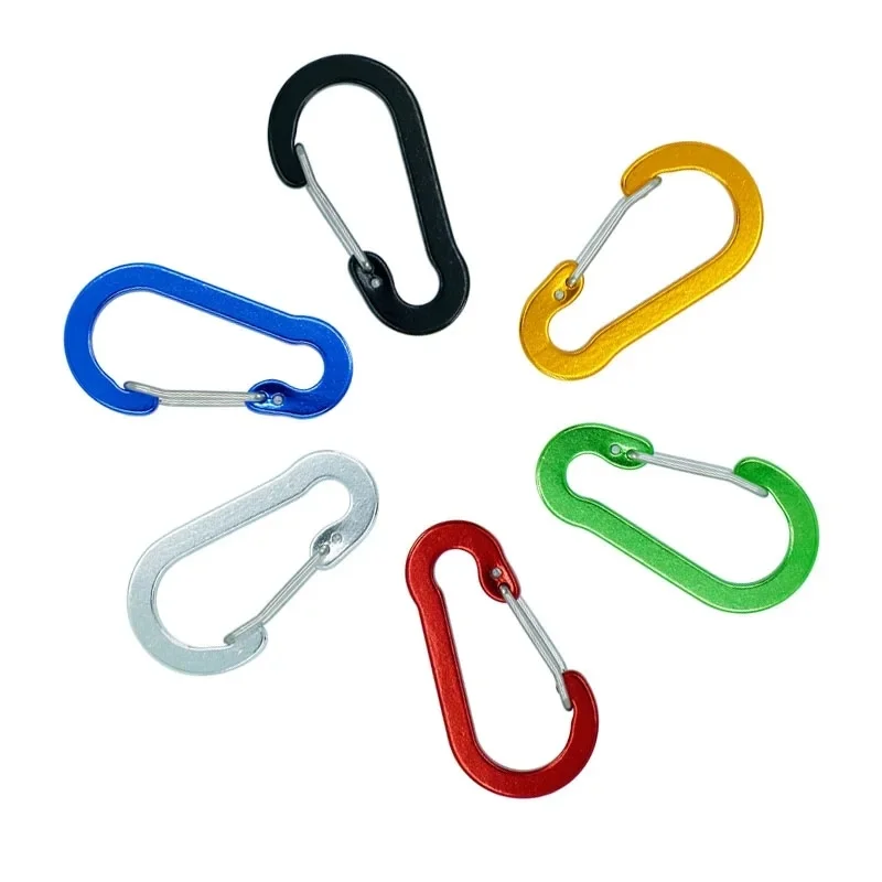12 Carabiners And 12 Key Rings, Multi-Function Hooks, Mini Key Rings