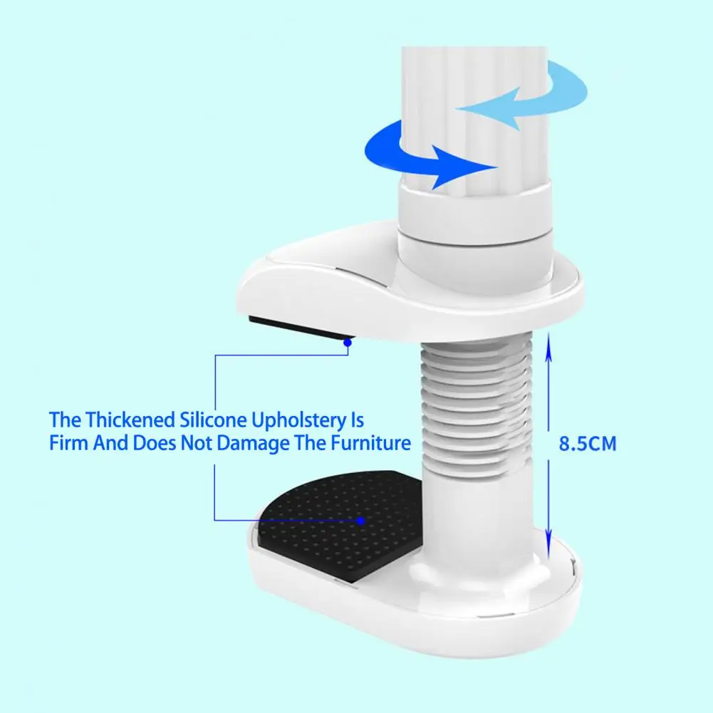 Lazy Bracket  Convenient 360 Degree Free Adjustment Widely Compatible  Mobile Phone Desktop Phone Stand Home Supply