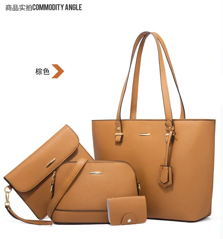 حقيبة كتف بنمط عتيق للنساء ، حقيبة كتف ، سعة كبيرة ، عبر الجسم ، للأم والابن ، موضة جديدة ، مجموعة من 4 قطع 19 790 (13).jpg