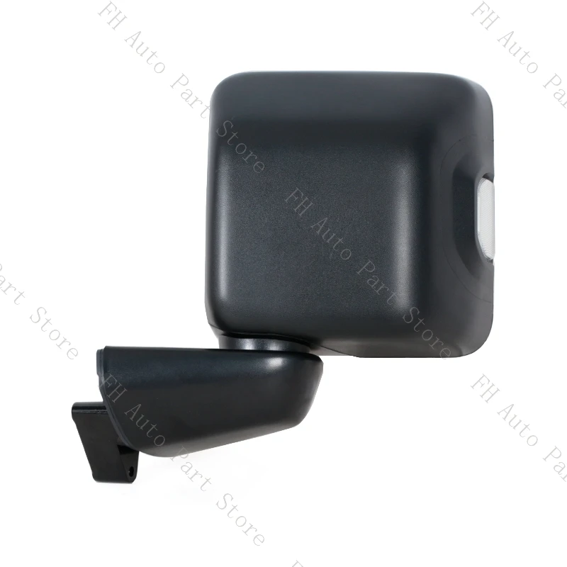 수동 접이식 사이드 미러 어셈블리 어시리즈 리어뷰 미러 커버 프레임 글래스 (지프 랭글러 JL 2018 2019 2020 2021 2022 2023 용)