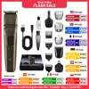 5 in 1 Electric Hair Clippers Men Professional Cordless Hair Trimmer Razors Rechargeable IPX7 Waterproof Hair Cutting Machine 1