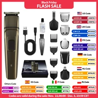 5 in 1 Electric Hair Clippers Men Professional Cordless Hair Trimmer Razors Rechargeable IPX7 Waterproof Hair Cutting Machine 1