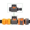 1/2" 3/4" 1" Garden Hose On/Off Valve Quick Connector Male and Female Tap Adapter Y-Joint Kit For Garden Hose Sprinkler 1Pc 3