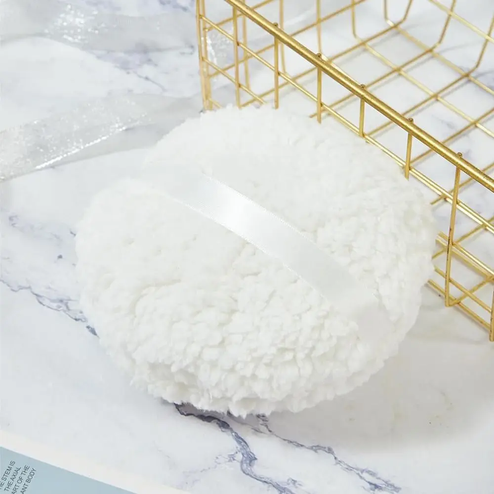 Description Picture 2 of itemNew Extra Large Powder Puff Body Powder Applicator Long Plush Oversize Dust Puffs Powder Puffs for Body Face Powder