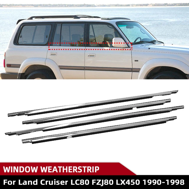 に適合する グランドチェロキー II WJ WG 1998-2005 ウェザーストリップ ベルト トリム ドア ウィンドウ ガラス 1998-2005 グランドチェロキー II WJ WG に適合するウィンドウトリムストリップ カーウィンドウシーリングストリップ  ウィンドウウェザーストリップベルトトリム ジープグランドチェロキーII WJ WG 1998-2005ドアウィンドウガラス防水シーリ フロント リア  ウィンドウ ...