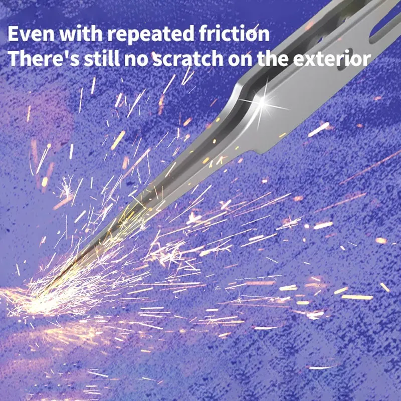 Mechanic KA-14 Micron Extra Tip Tweezers the tip can reach 0.01mm can easily clip 0.008mm fly wire for Electronic Repair