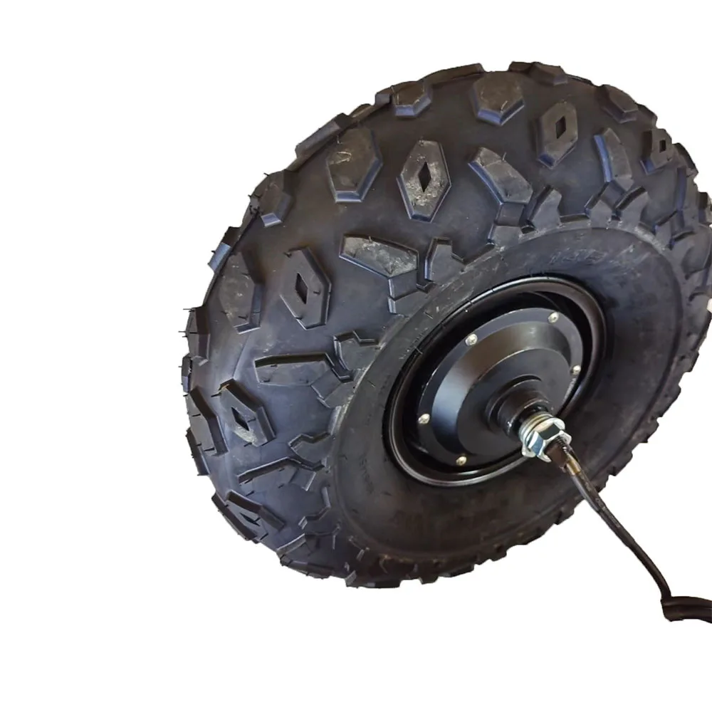 14.5 inch Electric Barrow Motor Low Speed High Torque Wheel in Motor DC Brushless Electric Hub Wheel for Wheelbarrow