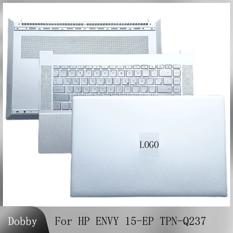 

Original NEW Laptop Case for HP ENVY 15-EP TPN-Q237 LCD Back Cover Palmrest Bottom Case Top Upper Lid Back Housing RU Keyboard