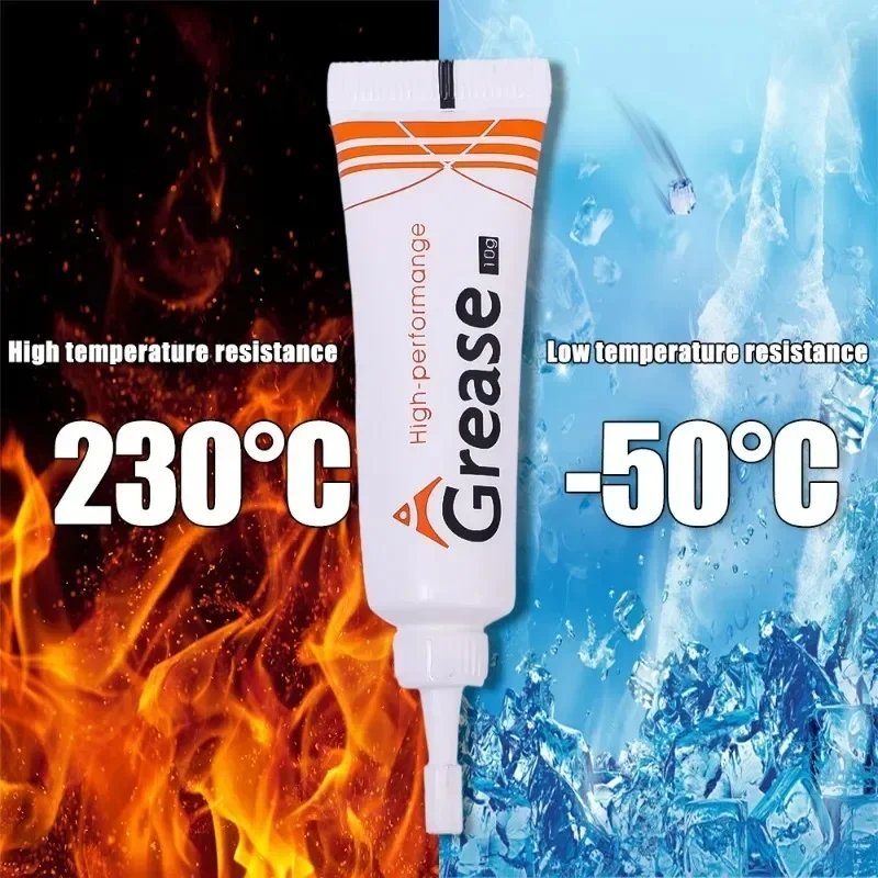 10g Lithium-Based Grease Universal Lubrication for Car Maintenance Bearing Gear Toy Electronic Valve Accessories