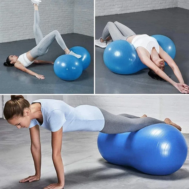 Peanut Ball Yoga Pilates Ball Anti Burst Physio Therapy Exercise For Balance Labor Birthing Home Weight-Bearing 200kg yoga ball