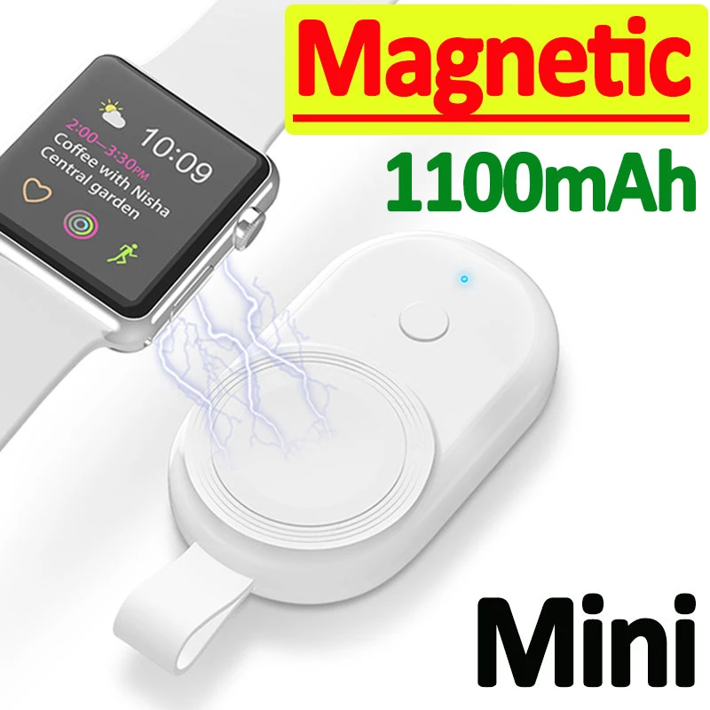 Power Bank For Apple Watch Charger Iwatch Wireless Chargers Mini