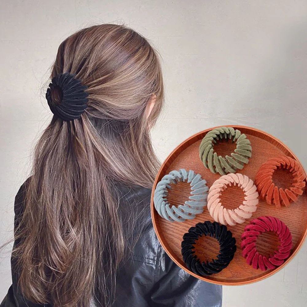 50 pezzi/Set Elastici per capelli da ragazza con design