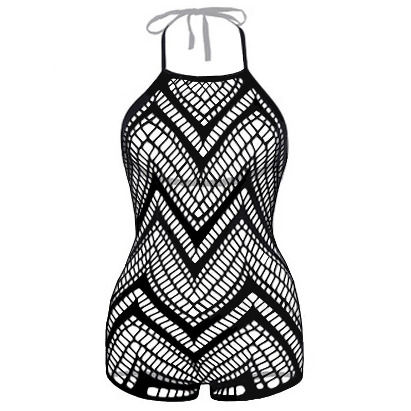 European Clothing Female Sling Bikini Body Suit Lingerie