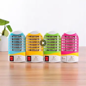 LED 음소거 전기 방충제 트랩, 모기 킬러 램프, 버그 재퍼, EU 플러그, 모기 트랩, 야간 전기 파리 방충제, Led 조명
